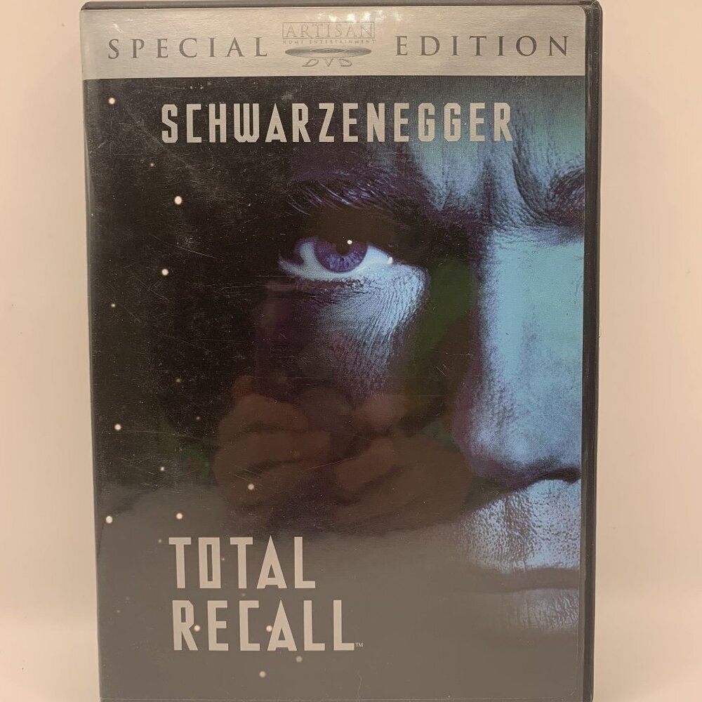 Total Recall (DVD)(1990) Rated R Widescreen Artisan